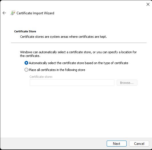 Manuální instalace POS 04
